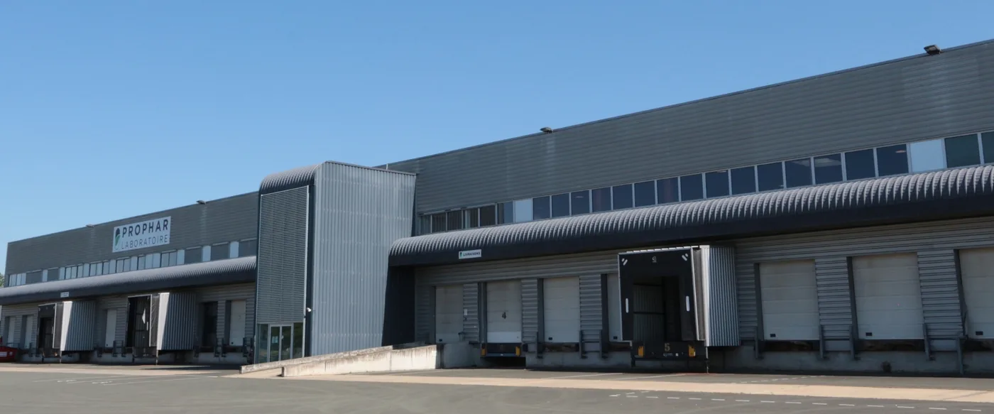 Le site de production Prophar à Saint-Barthélemy-d'Anjou