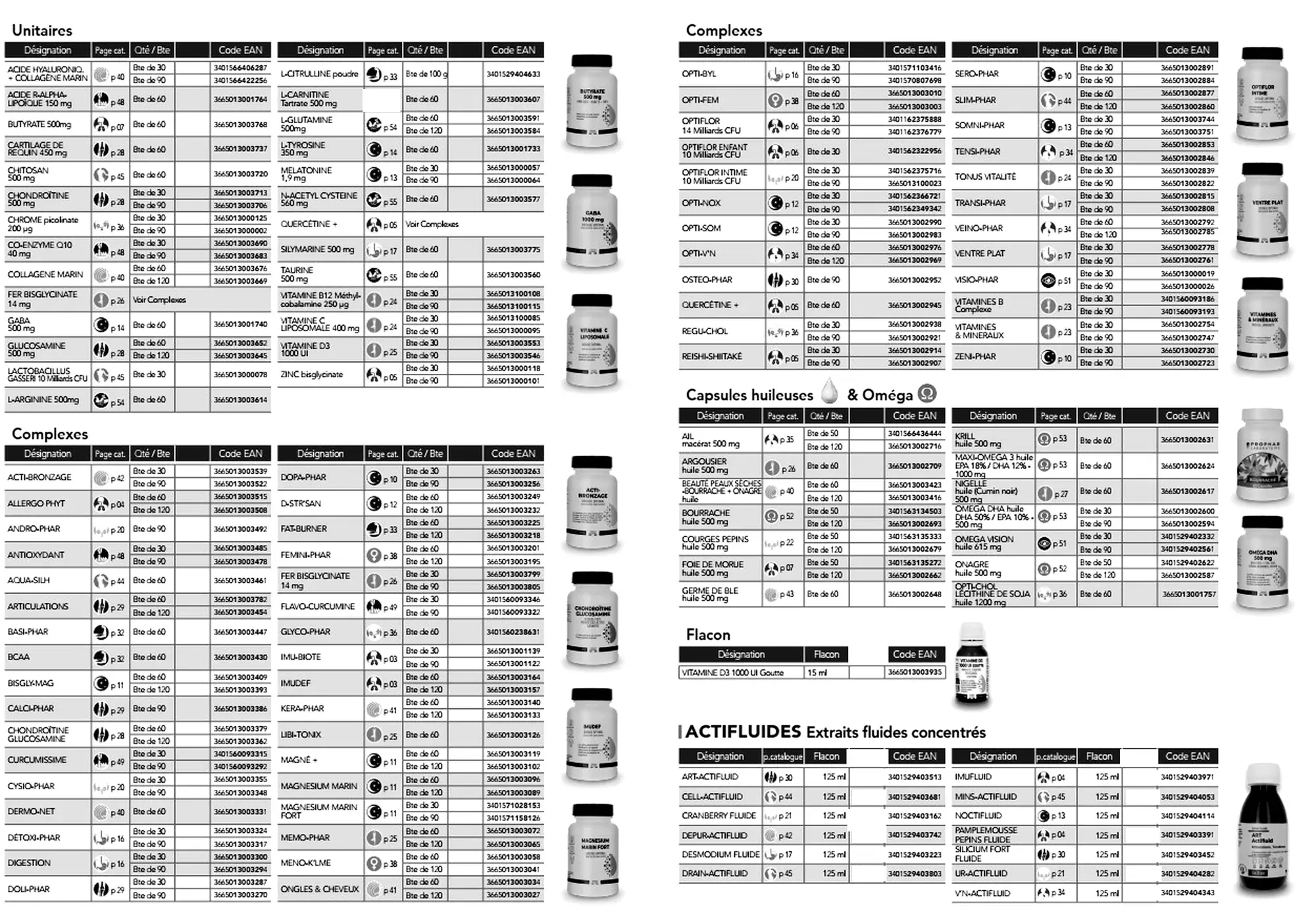 Gamme Nutriphar — Voir la page du catalogue